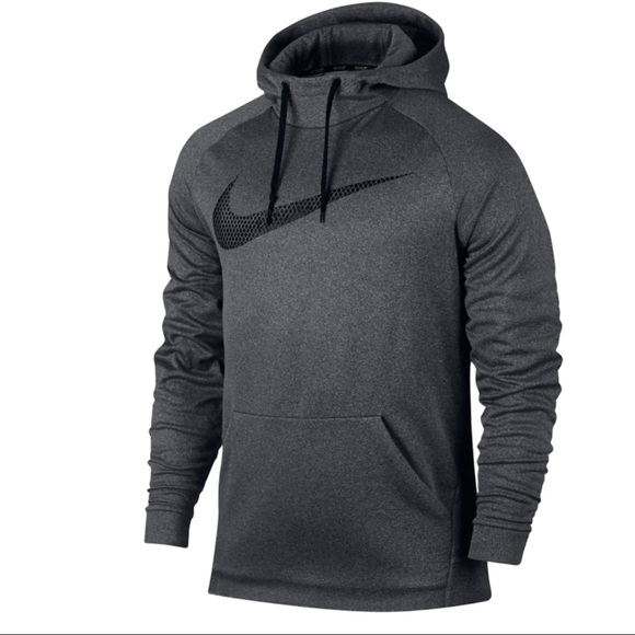 Nike Other - Nike Dri-Fit Hooded Sweatshirt-Jacket Large Gray